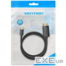 Кабель USB 2.0 Type-C M - HDMI M, 2.0m 4K 60 Гц PVC Black Vention (CRIBH)