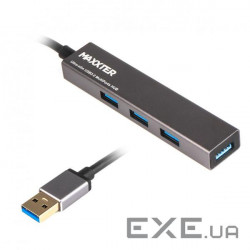 USB хаб MAXXTER HU3A-4P-02 4-port