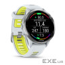 Смарт-годинник Garmin Forerunner 970, Whitestone/Amp Yellow, GPS (010-02969-11)