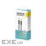 Кабель мультимедійний 3.5mm M to 3.5mm M 1.0m black Piko (1283126489150)