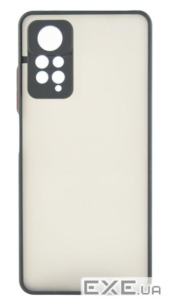 Накладка силіконова для смартфона Xiaomi Redmi Note 11 Pro, Gingle Matte Case (strong) Black