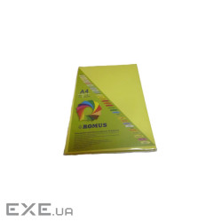 Папір Romus A4 160 г/м2 100sh Lemon yellow (R50744)