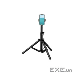 Штатив RTAKO ZJ-ZB01 55CM Matte Finish Carbon Steel Tripod Black (6930539528246)