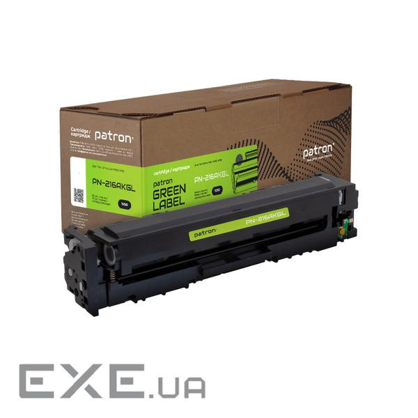 Картридж Patron HP 216A (W2410A) Green Label, black (PN-216AKGL)