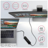 Концентратор USB-C 6IN1 0.2M HMC-6H4A AXAGON