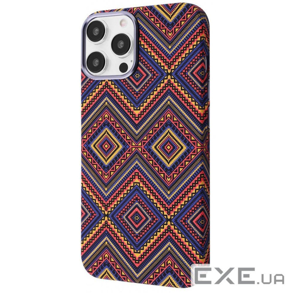Чехол WAVE Gleam Case with Magnetic Ring iPhone 16 Pro Max bright ornament (62967 bright ornament)