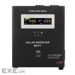 Джерело безперебійного живлення LogicPower LPY-C-PSW- 2000VA, 24V, МРРТ контролер (4126)