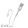 Кабель HOCO X37 Cool Power USB-A to Lightning 1м White (6931474710499)