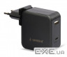 Зарядний пристрій Gembird 60W PD & QC, Type-C, USB-A (NPA-PD60-01)