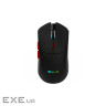 Мишка XTRIKE ME GW-613, ігрова бездротова Bluetooth+2.4G+Type-C, 10000dpi., 6кн., RGB, чорна