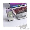 Батарея універсальна HOCO 10000mAh Sunlight PD/20W Magnetic with stand Metal Grey (Q36A / 714987)