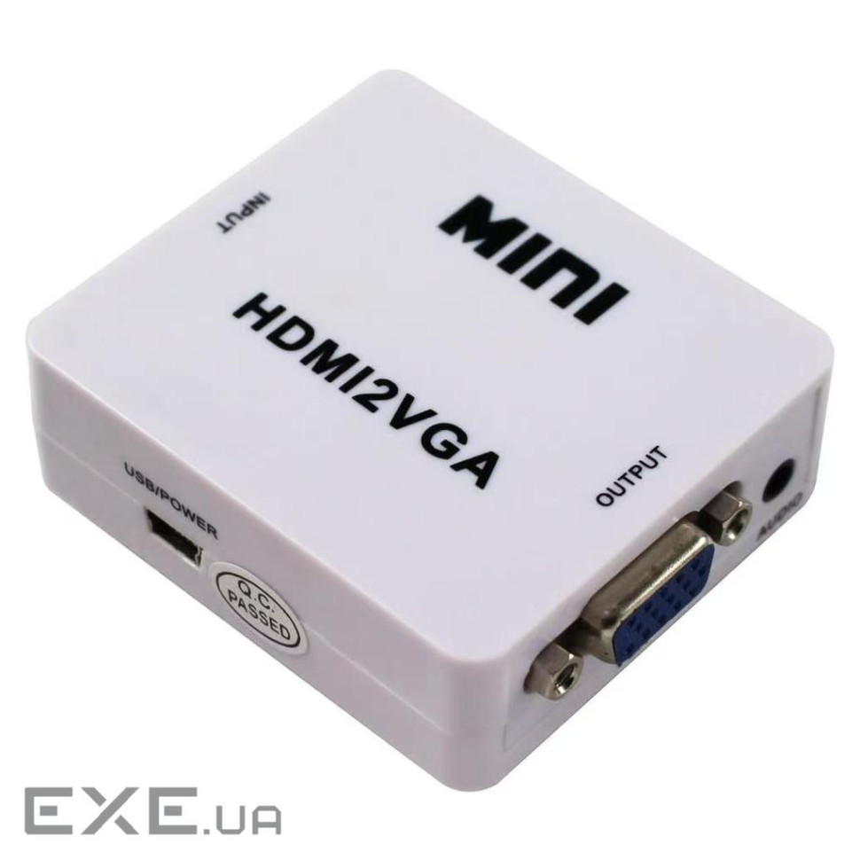 Конвертор HDMI to VGA without power adapter Atcom (25275)