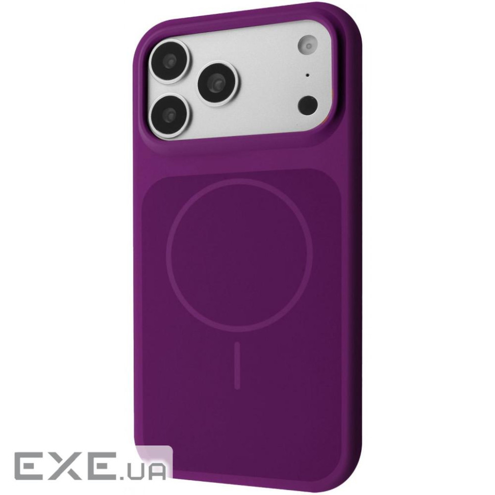 Чехол WAVE Color Circle с магнитным кольцом iPhone 17 Pro Max/18 Pro Max plum (71119 plum)