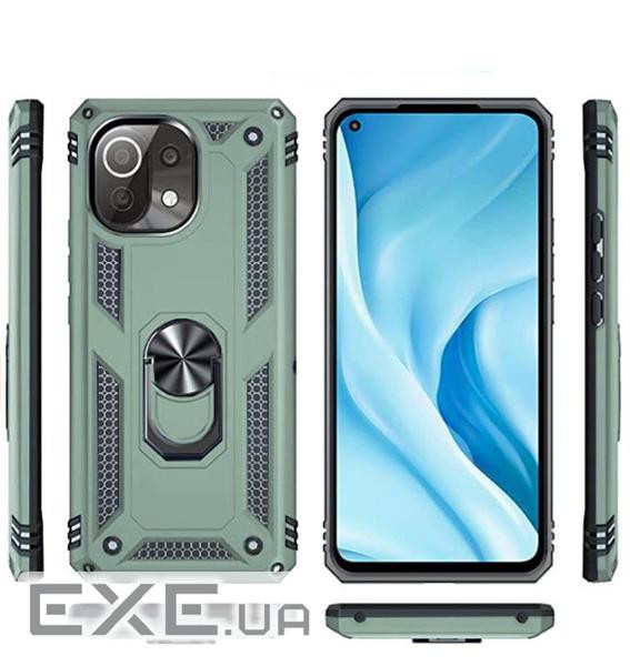 Чохол для мобільного телефону BeCover Military Xiaomi Mi 11 Lite / Mi 11 Lite 5G Dark Green (706645)