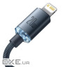 Кабель BASEUS Crystal Shine Series Fast Charging Data Cable Type-C to iP 20W 2м Black (CAJY000301)