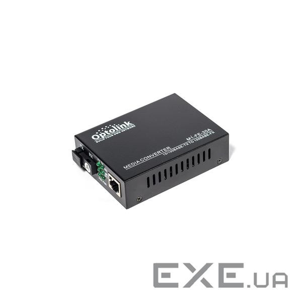 Медиаконвертер Optolink Optolink1M-FE-20A