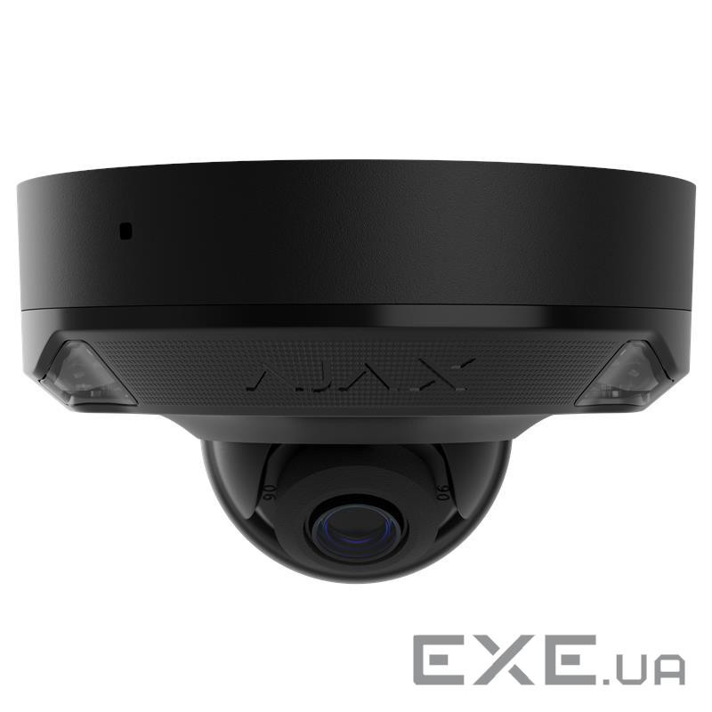 IP-Камера дротова Ajax TurretCam HL black 5мп, 2.8мм, гібридне підсвічування IR 50м, біл (000059515)