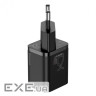 Зарядний пристрій Baseus 1xUSB 25W (USB-C) + Cable Type-C black (TZCCSUP-L01)