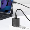 Зарядний пристрій Baseus 1xUSB 25W (USB-C) + Cable Type-C black (TZCCSUP-L01)