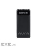 Батарея універсальна AURA NRG10 10000 mAh Black (PBANRG10B)