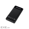 Батарея універсальна AURA NRG10 10000 mAh Black (PBANRG10B)