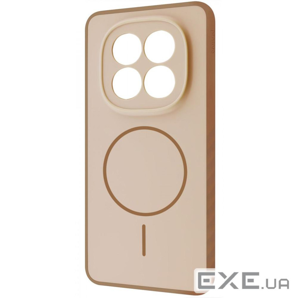Чохол Proove Softline Case with Magnetic Ring Xiaomi Redmi Note 15 4G beige (PCLCXRN15481)