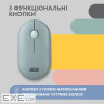 Миша 2E MF300 Silent WL BT Ashen green (2E-MF300WGN)