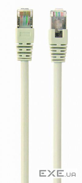 Патч корд PP22-15M, FTP, литий, 50u "штекер із клямкою, 15 м, сірий