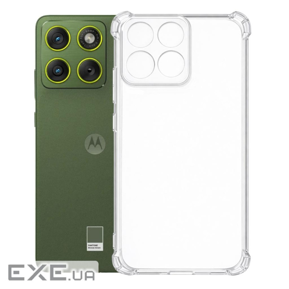 Чохол до мобільного телефона BeCover Anti-Shock Motorola Edge 70 Clear (715069)