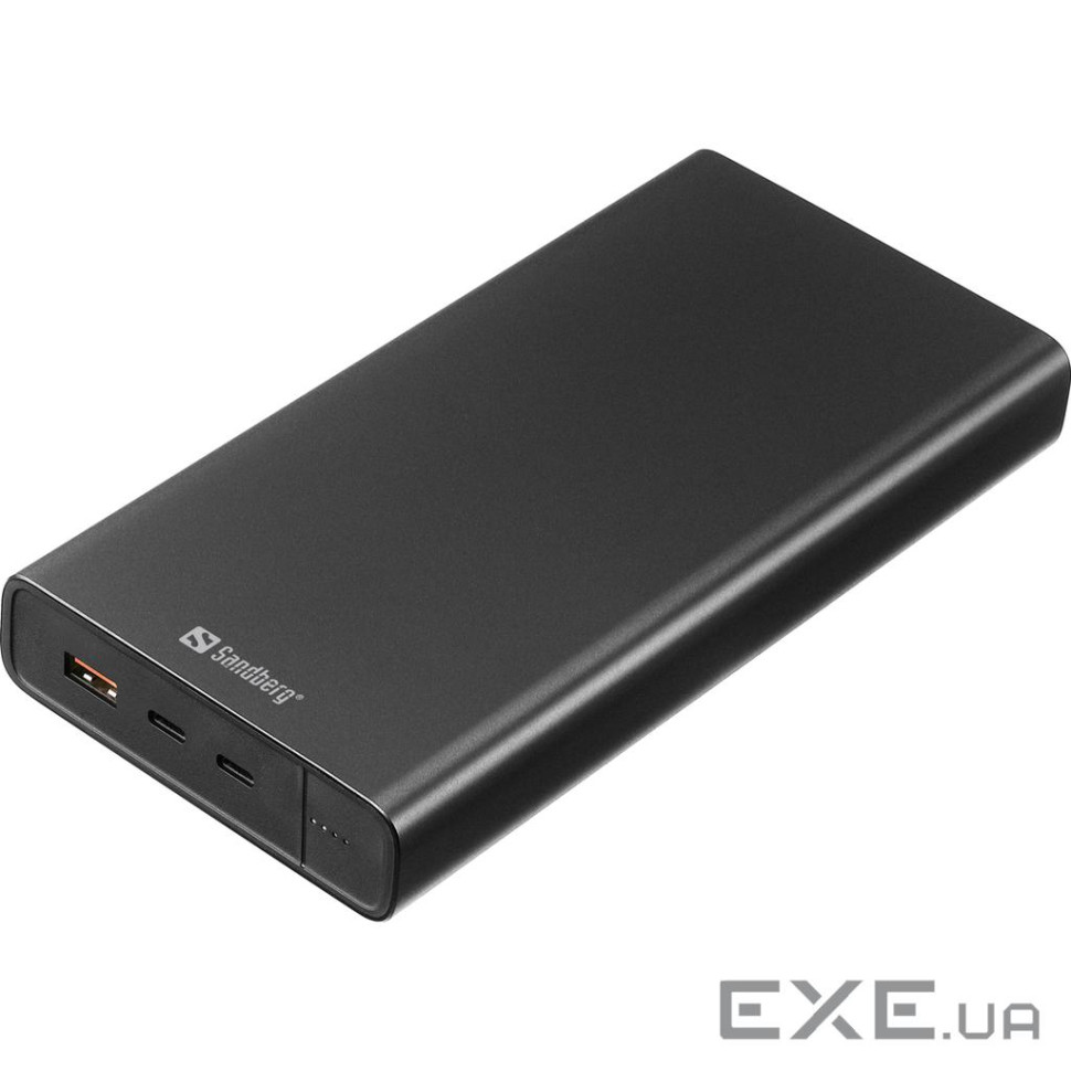 Повербанк SANDBERG Powerbank USB-C PD 100W 38400mAh (420-63)