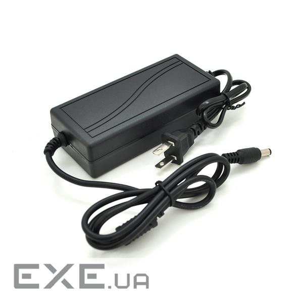 Імпульсний адаптер живлення 24В 4А (96Вт) штекер 5.5 / 2.5 довжина 1м, Black (HENDAO96W24-KY-244LED) , Black (HENDAO96W2