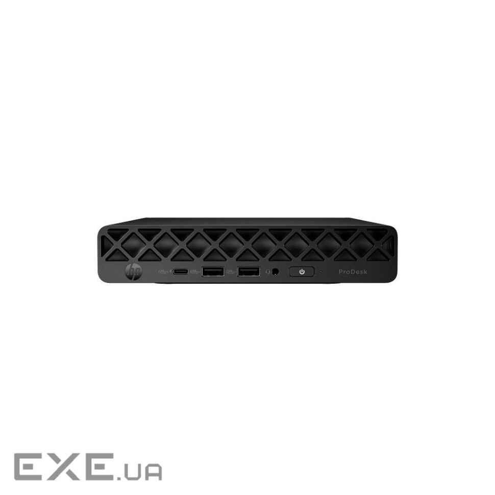 Комп"ютер персональний неттоп HP ProDesk 4-G1i Mini, Intel U7-265T, 16GB, F512GB, UMA, WiF (CF9B6ET)