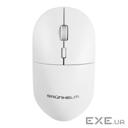 Мишка Grunhelm M-521WL-B Wireless White (126873)