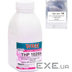 Тонер HP CLJ CP1025 35г Magenta +chip WWM (TC1025M)