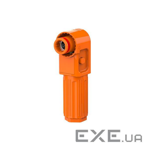Силовий роз&apos,єм для АКБ SRDB-100 (тато), кутовий, 100А, 1500V, IP67, Orange , 1500V, IP67, Orange