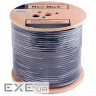Кабель телевізійний FinMark RG-6, биметалл (CCS), 305м, black (F660BV/305 black)
