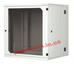 Шафа настінна Conteg 9U 600x600 removable side panels RAL7035 (RUN-09-60/60)