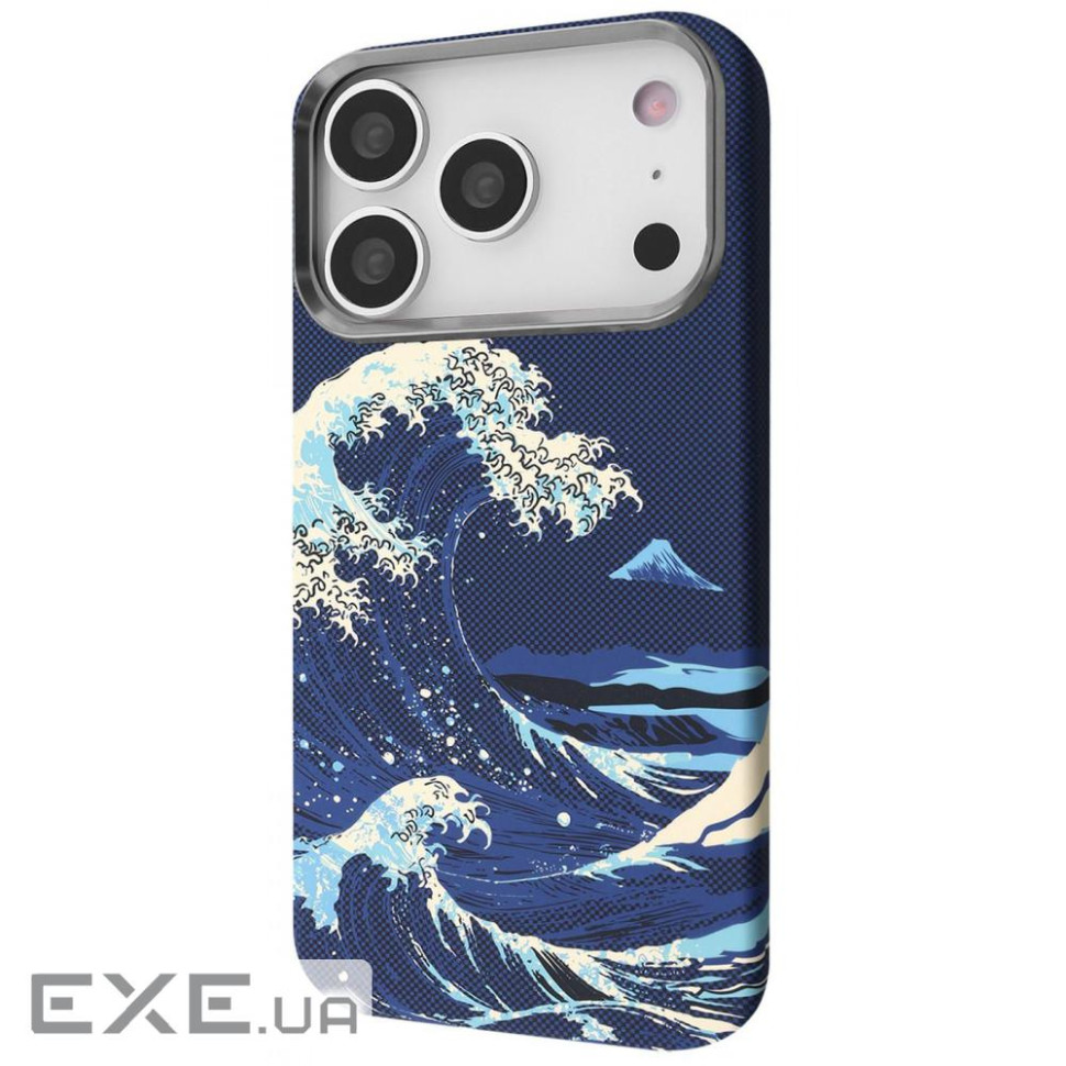 Чехол Gleam Case with Magnetic Ring iPhone 17 Pro blue storm (65182 blue storm)