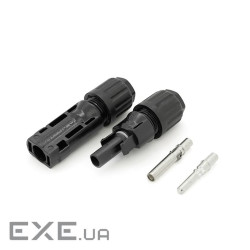 Конектор MC4 1500V, 50A, луджений-мідний суцільна клема, під переріз 2.5-6mm2, під ка (CN40-CM-10-6) (CN40-CM-10-6)