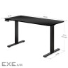 Комп"ютерний стіл Mealux PowerDesk Duo Black (EVO-242 Duo B/B)