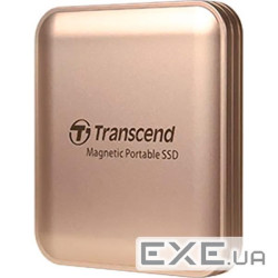 Портативний SSD диск TRANSCEND ESD420 2TB USB3.2 Gen2x2 Champagne Gold (TS2TESD420G)