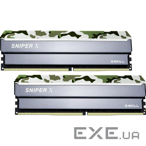 Оперативна пам'ять G.Skill Sniper X 16GB DDR4 3200MHz (2x8GB) (F4-3200C16D-16GSXFB)