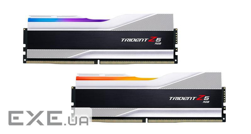 Оперативна пам'ять G.SKILL Trident Z5 RGB Silver DDR5 2x16GB (F5-6000J3636F16GX2-TZ5RS)