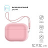 Чохол ArmorStandard Silicone Case with straps для Apple Airpods Pro 2 Pink (ARM68616)