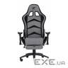 Крісло ігрове GT Racer X-2534-F Gray/Black Suede (X-2534-F Fabric Gray/Black Suede)