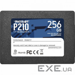 SSD PATRIOT P210 256GB 2.5" SATA (P210S256G25)