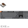 Клавіатура бездротова Keychron K5 Max Gateron Brown Switch Black RGB (K5M-H3-UA)