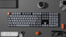 Клавіатура бездротова Keychron K5 Max Gateron Brown Switch Black RGB (K5M-H3-UA)