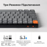 Клавіатура бездротова Keychron K5 Max Gateron Brown Switch Black RGB (K5M-H3-UA)