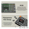 Клавіатура бездротова Keychron K5 Max Gateron Brown Switch Black RGB (K5M-H3-UA)